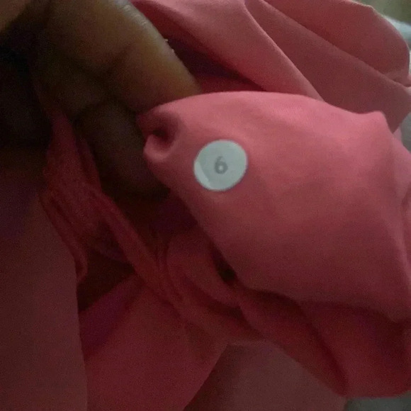 Lululemon Hit Your Stride Skirt Skort Pink Lemonade Size 6 - Picture 7 of 8